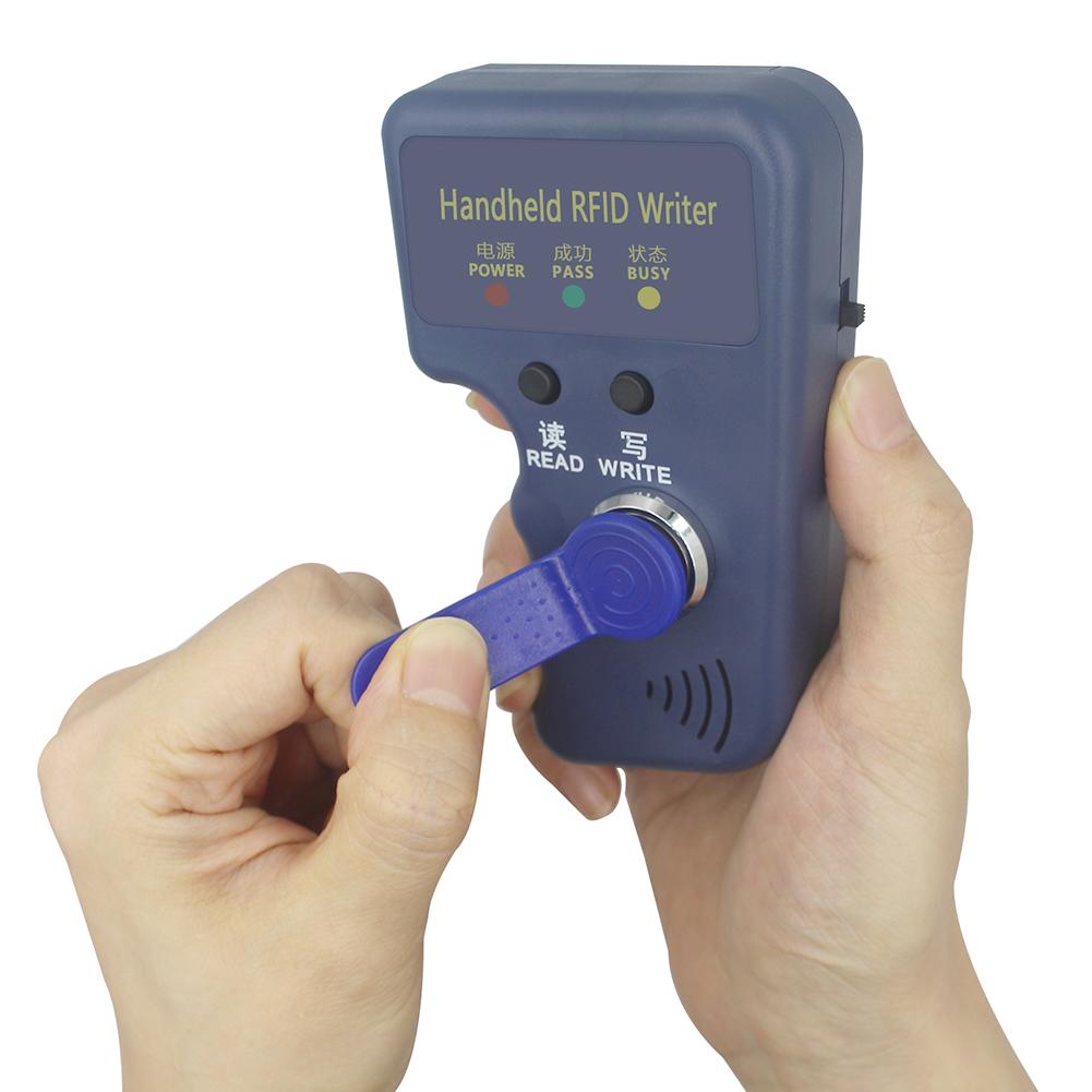 125kHz TM Copier RFID Duplicator Reader RFID Card Reader Copier Duplicator Handheld RFID Writer for T5577 EM4305 CET5200