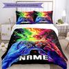 Game Consoles06 Customize Your Name Bedding Set Breathable Duvet Cover With Pillowcases Decorative Bed Linen For Bedroom Home Decoration Birthday Gift