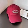 Cap Baseball Fashionable With Little Bear And Letter Embroidery Design For Daily