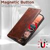 Business Magnetic Leather Wallet Card Solt Phone Case For iPhone 17 Pro Max 16 Plus 15 14 13 12 11 Bag Flip Book Kickstand Cover