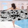 The N-Nightmare B-Before C-Christmas Bath Towel Microfiber Soft Water Absorbing Breathable For Girl Kids Decorative Beach Towel