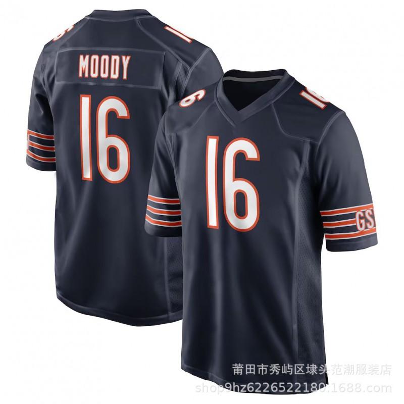 NFL Cleveland Bears Embroidered Football Jersey Sports Team Game Day Apparel
