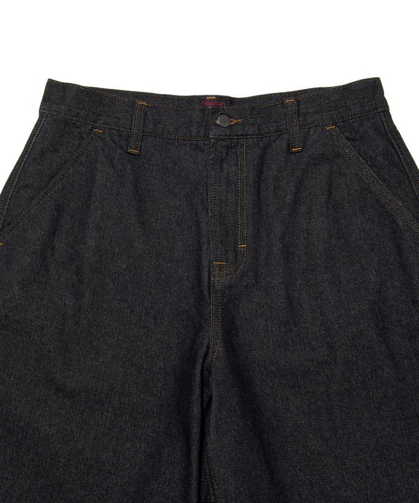 LEE Basic Denim Shorts Black Low