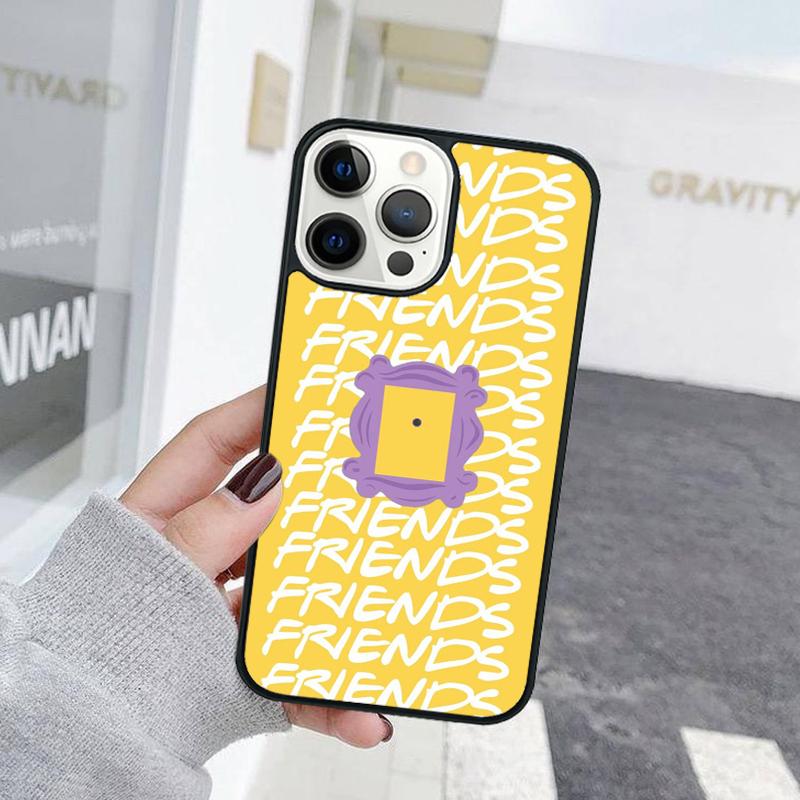Friends Central Perk Poster Phone Case For iPhone 17 Air 15 16 Cover 11 13 14 Pro Max 12 Plus Max Fundas