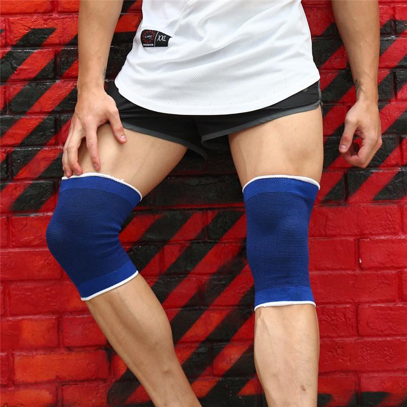 1 Pereche Cot Genunchi Suport Orteze Pad Mânecă Elastic Genunchieră Baschet Volei Sport Protector Bandaj Artrită