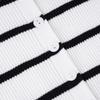 2026 Autumn Winter Women's European American Street Style Striped Patchwork Slim Fit Long Sleeve Sweater