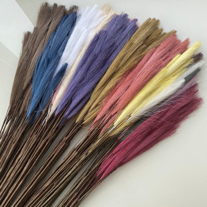 Reeds Artificial Grass Wedding Photography Prop Home Backdrop Decoration Gift