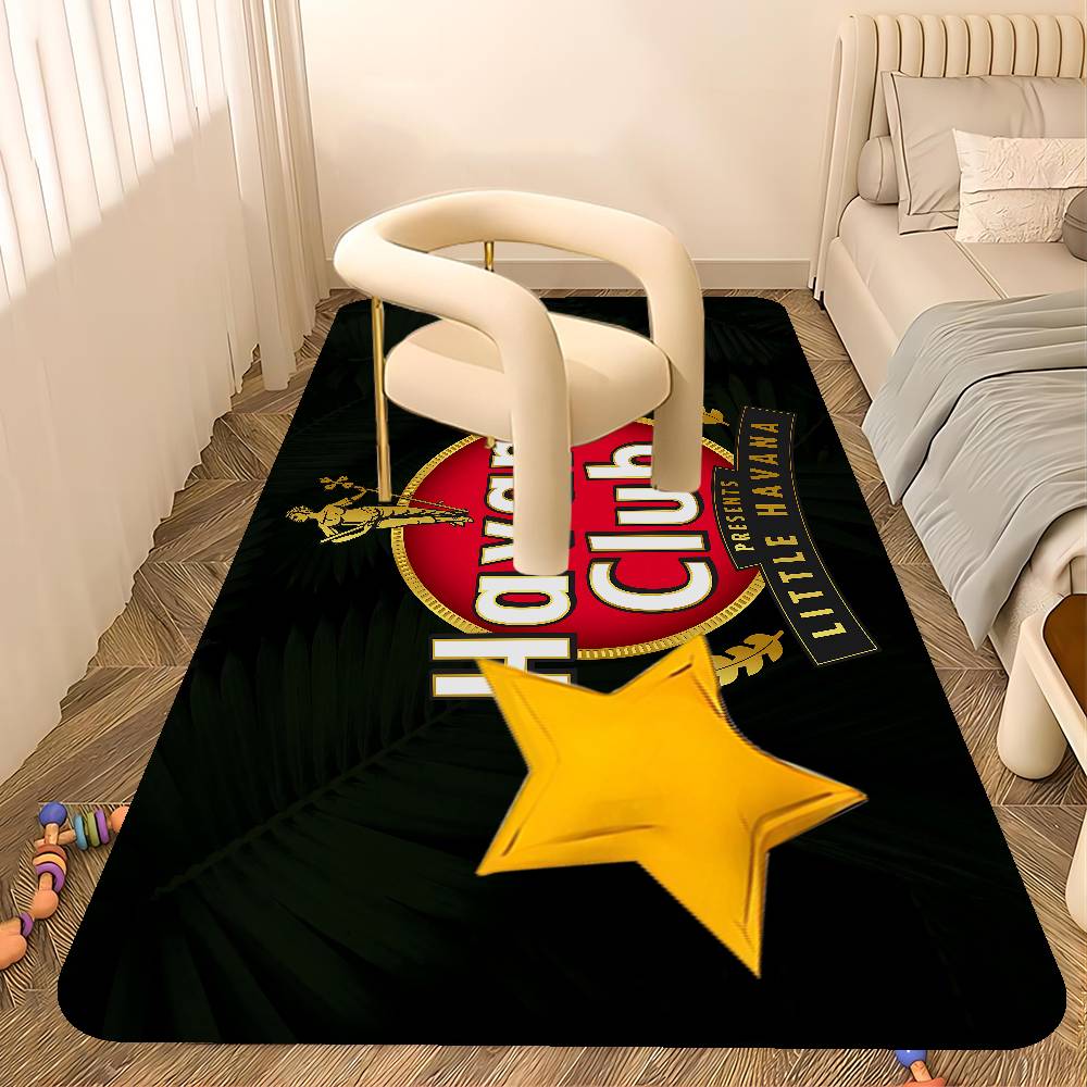 H-Havana C-Club Eingangstür-Matte Nordischer Stil Haus-Fußmatte Badezimmer-Toiletten-Matten Schlafzimmer Hotel Deko-Matte