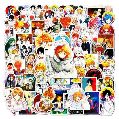 100 Japońskich Komiksów Uzgodnionych Przez Walizkę Neverland Kreskówka Spersonalizowane Naklejki Notatnik Naklejki do Dekoracji Hulajnogi