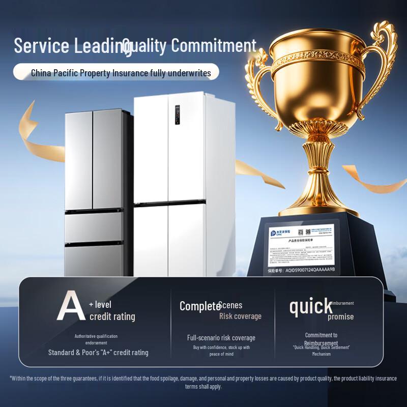 AUCMA No-Frost Dual Inverter Refrigerator