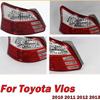 Car Accessories Rear Tail Light Turning Signal Brake Lamp Assembly Without Bulbs For Toyota Vios 2010 2011 2012 2013 Auto Parts