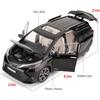 1/24 Toyota Sienna Automodell, Pull Back Diecast-Spielzeugauto mit Geräuschen und Lichtern für Kinder, Jungen, Mädchen und Erwachsene, Geschenk