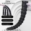 Extra Long Anal Plug with Spiral Texture - Large Ribbed Whip Style Butt Plug for Men & Women, Realistic Dildo Adult Sex Toy