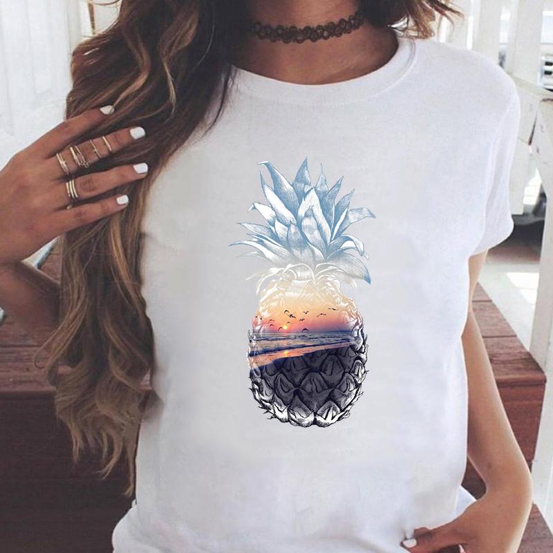 Female Graphic Fashion Tee T -Shirt 