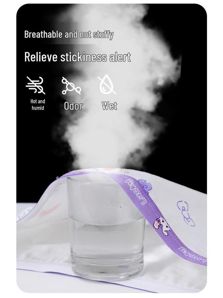 Girls' Pure Cotton Cartoon Boxer Shorts - Antibacterial, Flat Leg, No-Pinch Fit for Elementary and Middle School Kids