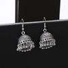 Pendientes Piercing Indian Zircon Jhumka Tassel Earrings Women Accessories Kolczyki Copper Color Earring Trendy Party Ear Rings