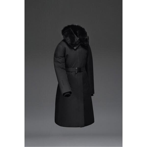 Kolon Sports Women Antatica Stand Neck Long Down Tvjdw25646blk