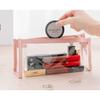 Clear Pencil Case See Through Pencil Case (Pink)