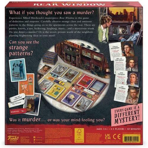 Rear window board game