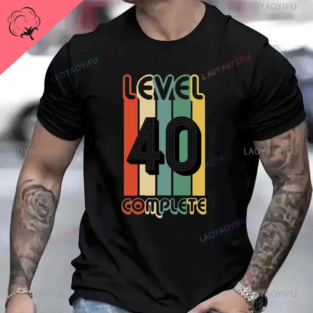 Vintage 1984 Birthday Cotton T Shirts for Men Women Short Sleeve Clothing Retro Tshirts Born in 1984 Clothes for Men Tops Tee