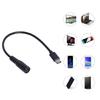 5V 3A USB C Type-C Power Cable 5.5 x 2.1mm DC Charging Connector for Router LED