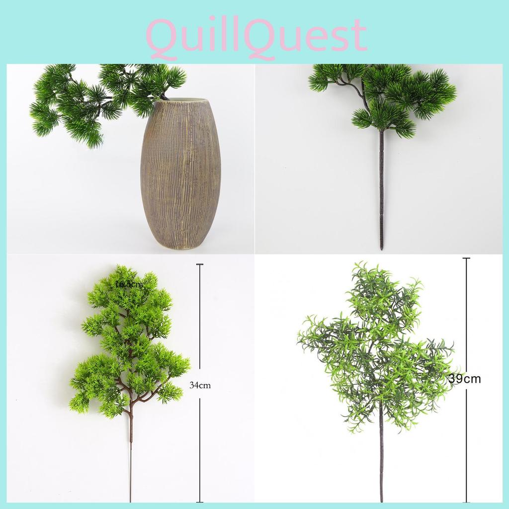 Bungeana Zucc Pinus Single Branch Beautiful Artificial Plant Realistic Decor