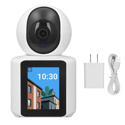 Inteligentna kamera wideo z wyświetlaczem interkomu 2.4G WiFi 1920x1080HD Kamera do monitoringu bezpieczeństwa w pomieszczeniach USA 