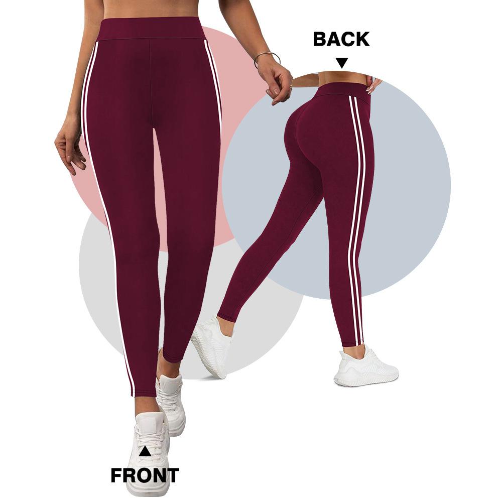 High-waisted Yoga Pants Spring/summer Lightweight Athletic Running Pants Outerwear-friendly 9-inch Tight Athletic Leggings