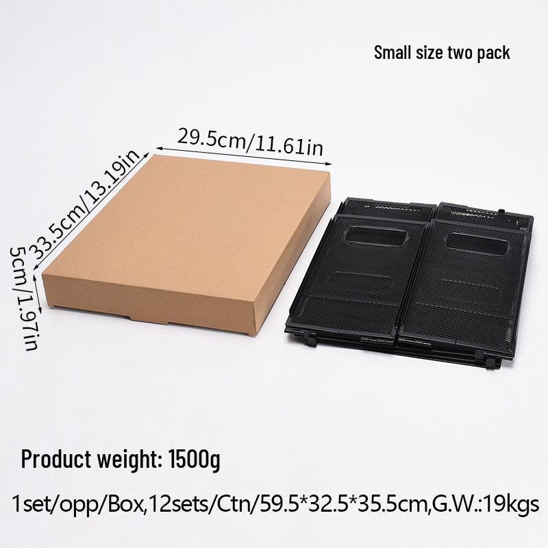 Metal Folding Multifunctional File & Magazine Organizer