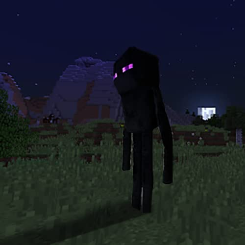 Keinen Blickkontakt herstellen! Großes Enderman Plüschtier, ca.. 47cm, Offizielles Merchandise