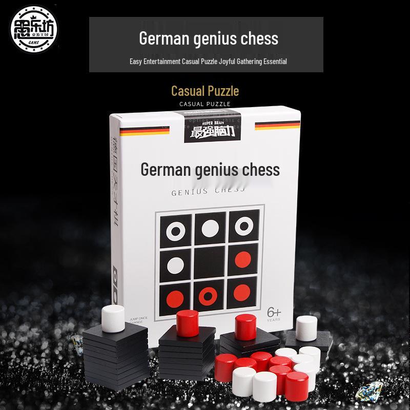 Children's Educational Sudoku & British Checkers Board Games for Intellectual Development
