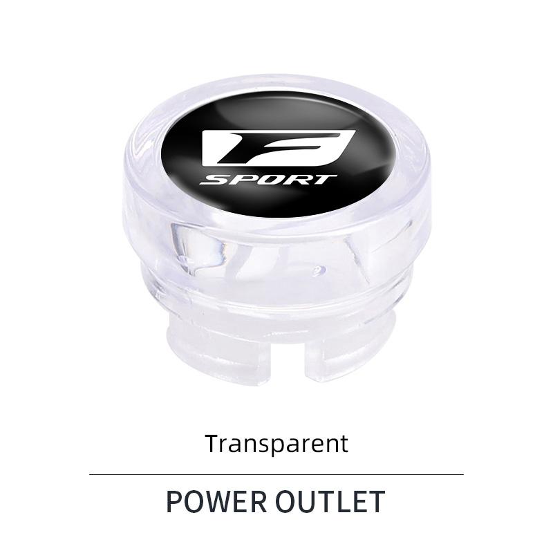 Tapa de Encendedor de Cigarrillos de Coche Tapa Antipolvo Accesorios Decorativos Para Lexus F-SPORT ES RX NX LS UX LM LX GX LC RZ IS CT GS RC HS SC TX