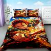 Duvet Cover Kamado Nezuko Demon Slayer Bedding Set Set Bedspread Pillowcase King Queen Full Single Size Bed Linen Kids Teen Gift