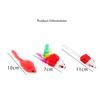 4/16/32/48PCS Bite Resistance False Mouse Pet Cat Simulation Color Kitten Cat Toy Cat Funny Playing Indoor Cat Game Supplies