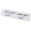 For Audi RS3 3D ABS Chrome Black TT Logo Car Rear Trunk Emblem Badge Sticker Decals for Audi TT RS MK1 8N 8J MK3 8S MK2 Accessories
