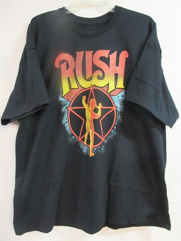 RUSH OFFICIAL MERCH OMBRE STARMAN 2023 BAND CONCERT MUSIC  2XL / XXL Unisex T-Shirt XL