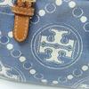 [Pre-Owned] T Monogram Zipper Closure Fabric And Leather Barrel Bag Mini - Fair #19B6XOQ