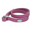 Guess Náramek UBB21302 38cm Růžová Stříbrná Kůže Dámský Šperk