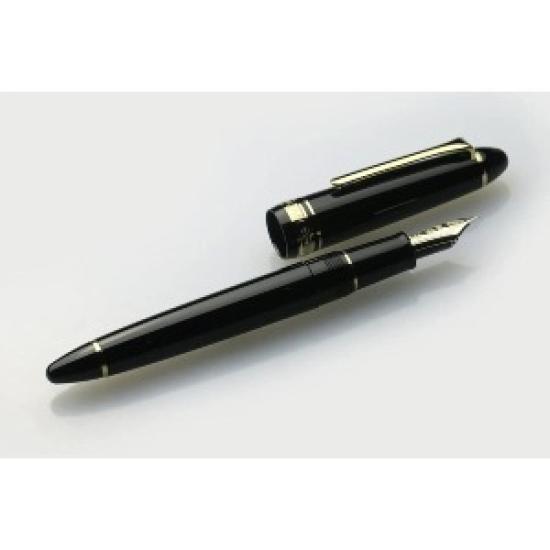 Sailor Profit Light Fountain Pen Gold Trim Black Music Nib 11-1038-920