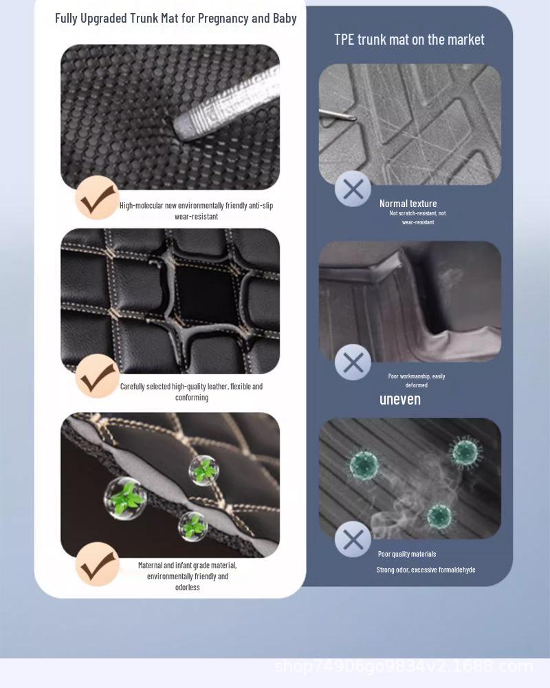 2025 Changan X5 PLUS Custom Trunk Mat - Full Surround Decor