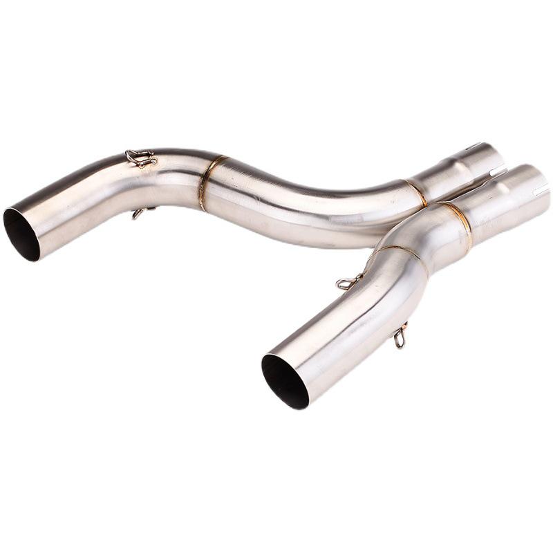 Fits 2006-2012 DUKE ADV990S: Modified Carbon Fiber Mid-Section Exhaust Tailpipe