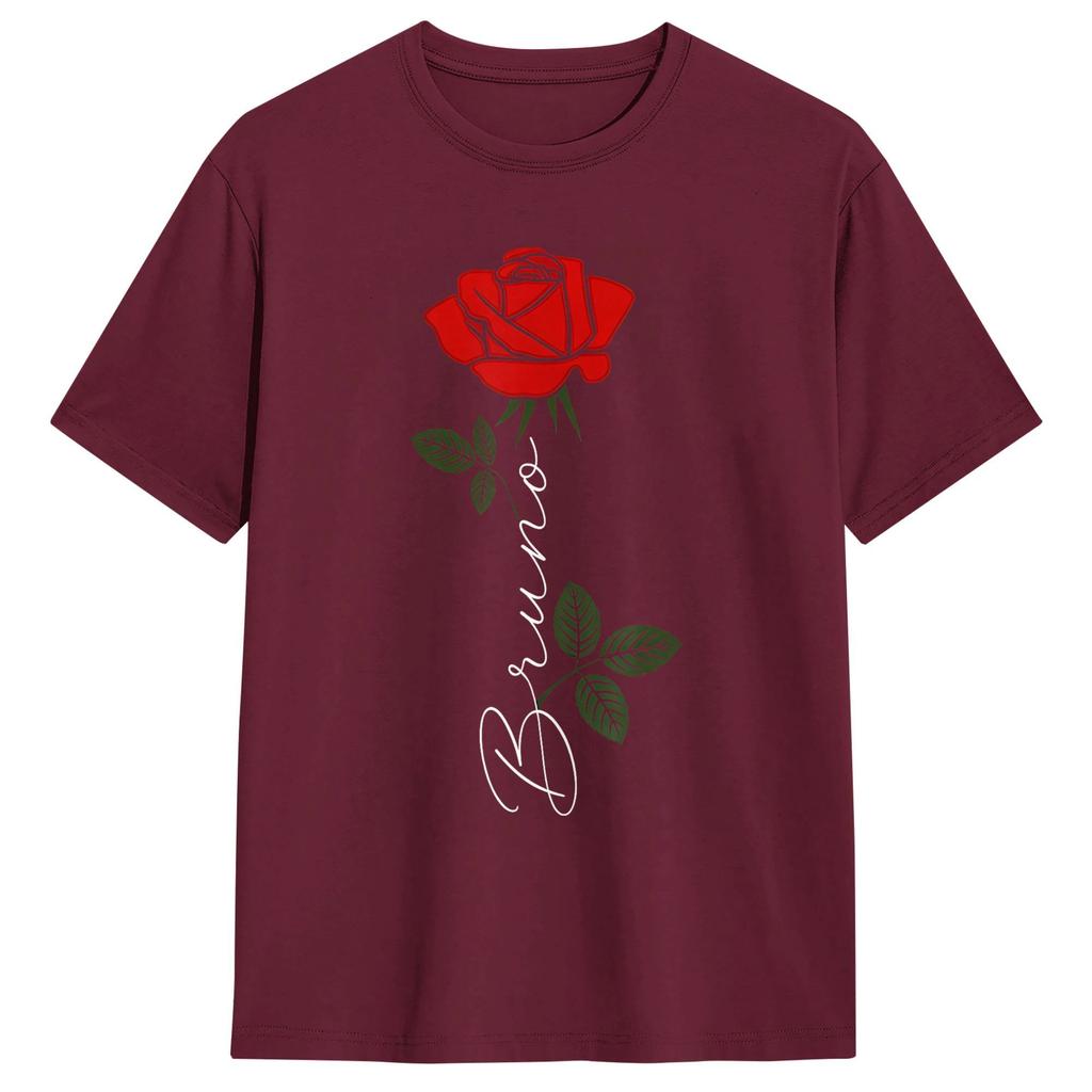 Vintage Bruno Retro Classic Gifts T Shirt Beach 100 Cotton T Shirts For Couple Casual Tee Shirt Short Sleeves Vintage Tees