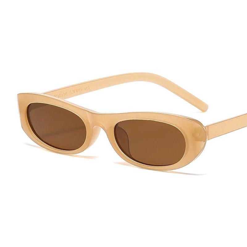 Small Frame Cat Eye Sunglasses Women Brand Designer Vintage Mirror Sun Glasses Female Personality Fashion Shades