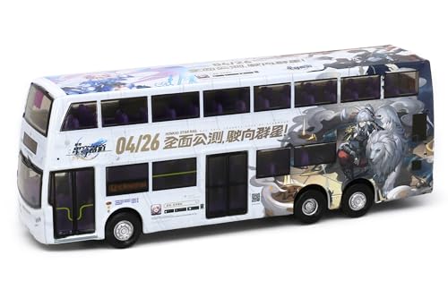 Tiny City 1/110 E500 MMC Double-Decker Bus (112) Collapse: Star Rail Diecast Car