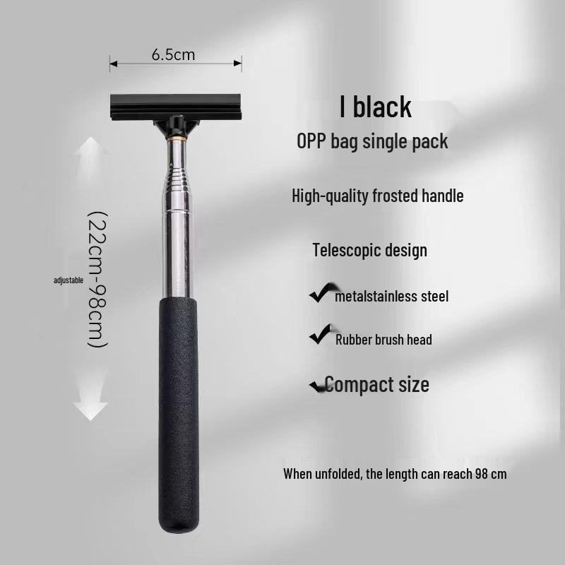 Telescopic Car Rearview Mirror Rainproof Scraper and Defogger Wiper