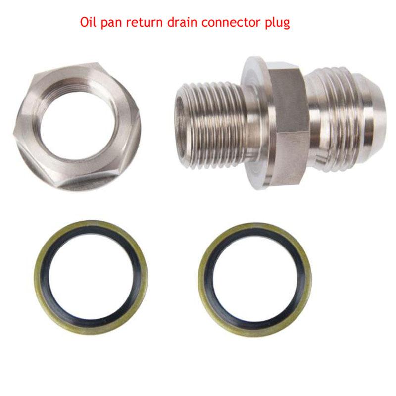 Turbine Oil Pan Oil Pan Return Joint Plug AN10-M18*1.5 Oil Filter Thread