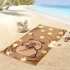 Whimsical Whiskers: Adorable Animal Moments Beach Towel Portable for Travel Outdoor Camping Absorbent Bath Towel Seaside Swim
