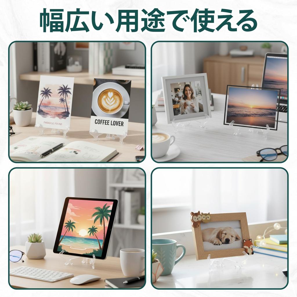 Set of 30 Clear Foldable Badge Display Holders Perfect for Displaying Photo Medal Idol Trading and - Badges, Frames, Holders, Cards, Cards, More!