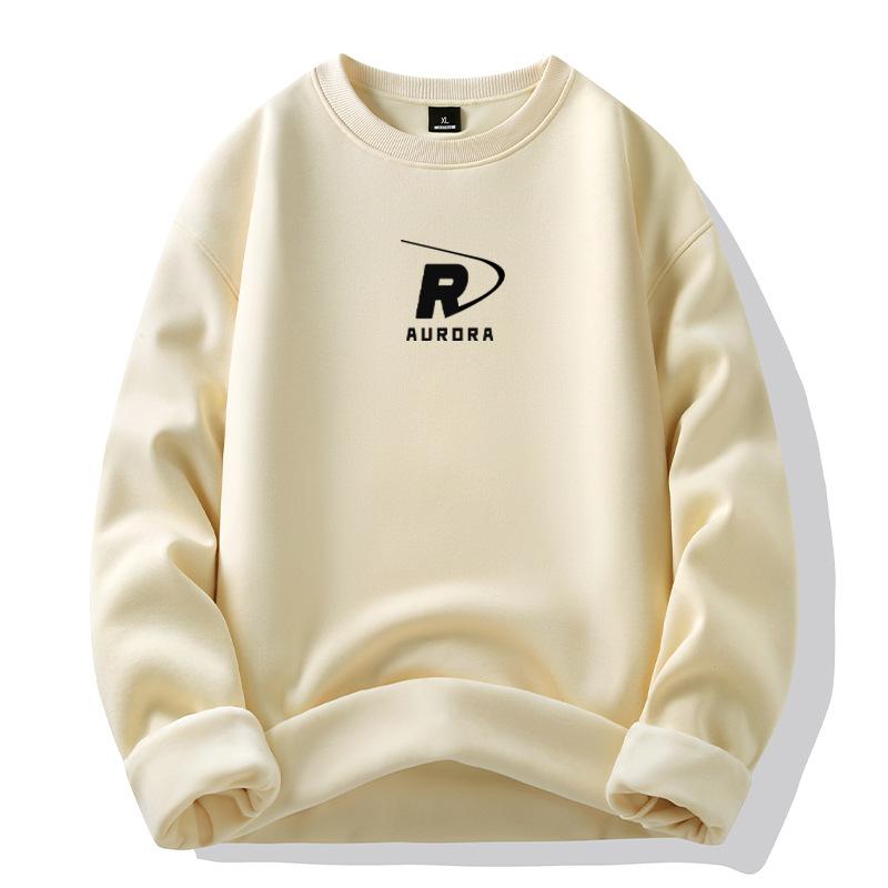 Fashion Men's Sports Hoodie Padded Sweater Autumn and Winter New Cotton Thickened Loose Jacket