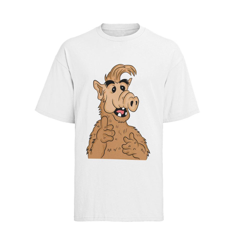 

Herren T-Shirt Bio Baumwolle 80s Alf VHS MTV Pac-Man michael jackson zombie S